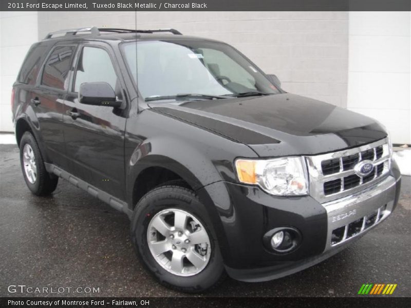 Tuxedo Black Metallic / Charcoal Black 2011 Ford Escape Limited