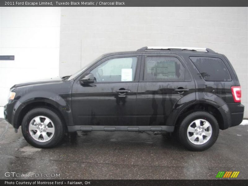 Tuxedo Black Metallic / Charcoal Black 2011 Ford Escape Limited