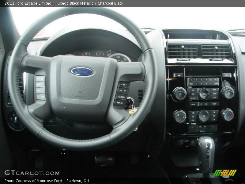 Tuxedo Black Metallic / Charcoal Black 2011 Ford Escape Limited