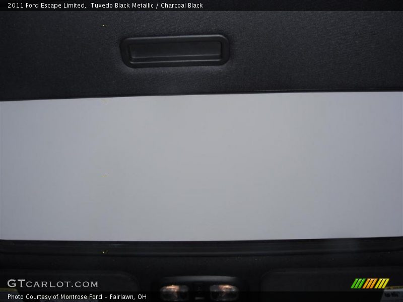 Tuxedo Black Metallic / Charcoal Black 2011 Ford Escape Limited
