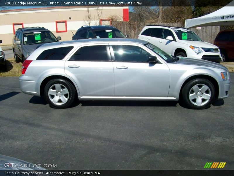 Bright Silver Metallic / Dark Slate Gray/Light Slate Gray 2008 Dodge Magnum SE