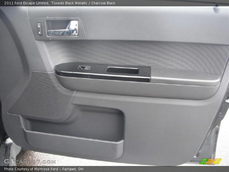 Tuxedo Black Metallic / Charcoal Black 2011 Ford Escape Limited