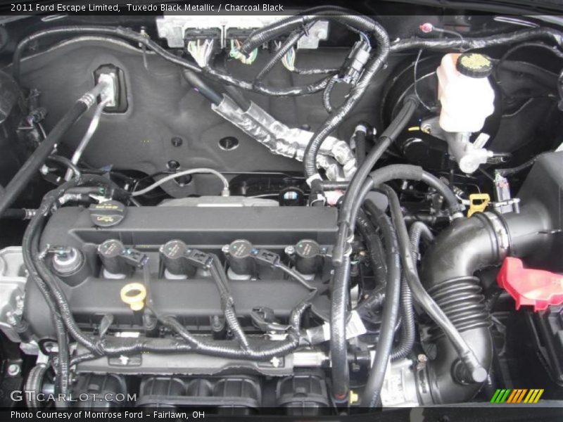 Tuxedo Black Metallic / Charcoal Black 2011 Ford Escape Limited