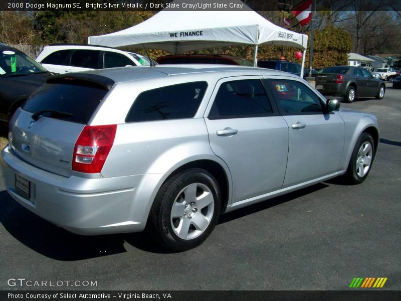 Bright Silver Metallic / Dark Slate Gray/Light Slate Gray 2008 Dodge Magnum SE