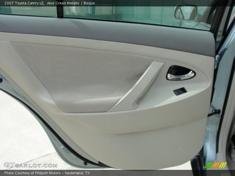 Aloe Green Metallic / Bisque 2007 Toyota Camry LE