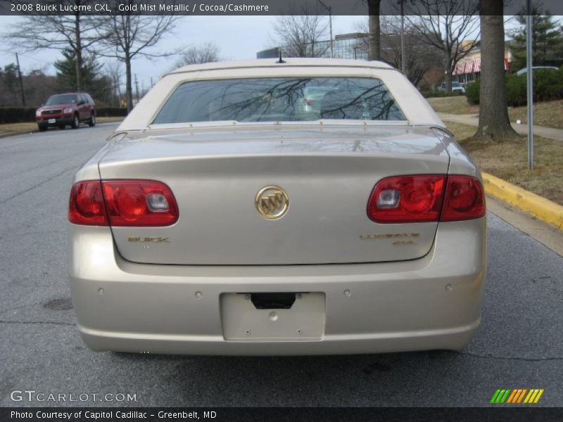 Gold Mist Metallic / Cocoa/Cashmere 2008 Buick Lucerne CXL