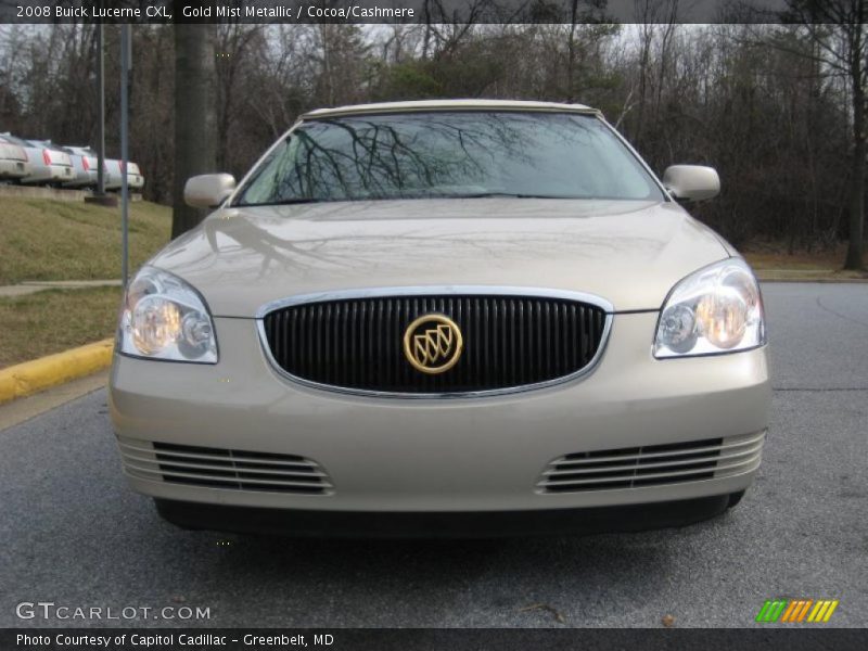 Gold Mist Metallic / Cocoa/Cashmere 2008 Buick Lucerne CXL