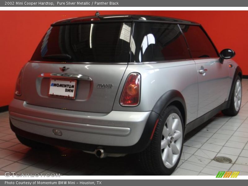 Pure Silver Metallic / Panther Black 2002 Mini Cooper Hardtop