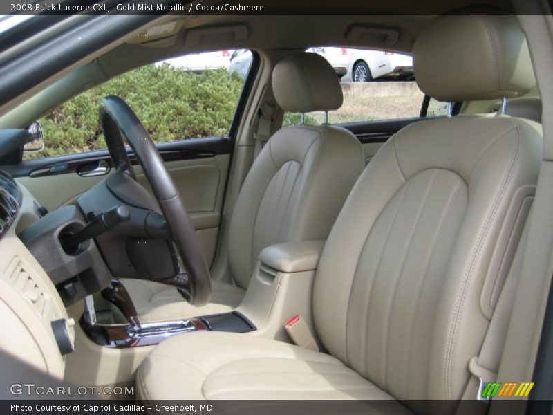 Gold Mist Metallic / Cocoa/Cashmere 2008 Buick Lucerne CXL
