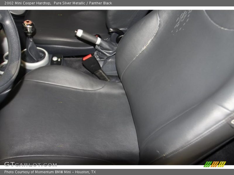 Pure Silver Metallic / Panther Black 2002 Mini Cooper Hardtop