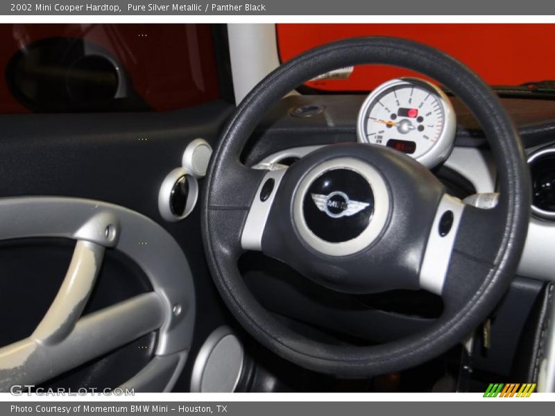 Pure Silver Metallic / Panther Black 2002 Mini Cooper Hardtop