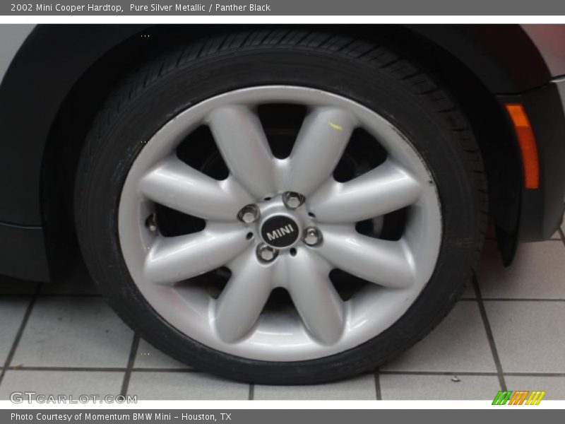 Pure Silver Metallic / Panther Black 2002 Mini Cooper Hardtop