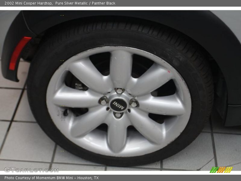 Pure Silver Metallic / Panther Black 2002 Mini Cooper Hardtop