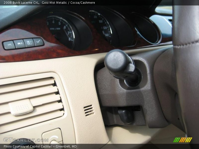 Gold Mist Metallic / Cocoa/Cashmere 2008 Buick Lucerne CXL