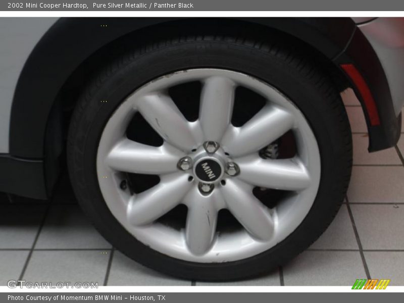 Pure Silver Metallic / Panther Black 2002 Mini Cooper Hardtop