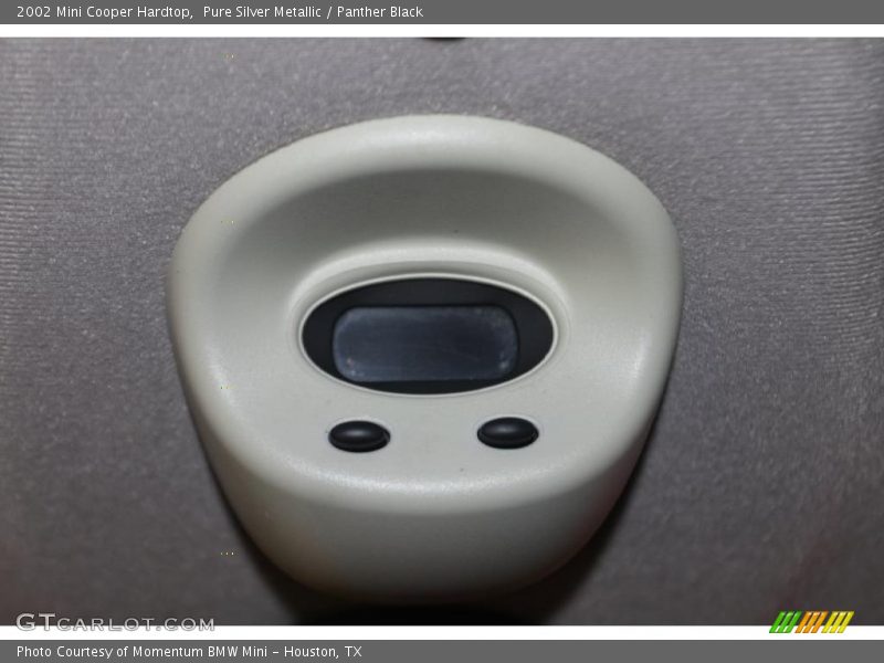 Pure Silver Metallic / Panther Black 2002 Mini Cooper Hardtop