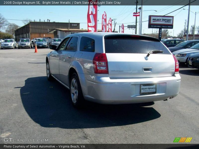 Bright Silver Metallic / Dark Slate Gray/Light Slate Gray 2008 Dodge Magnum SE