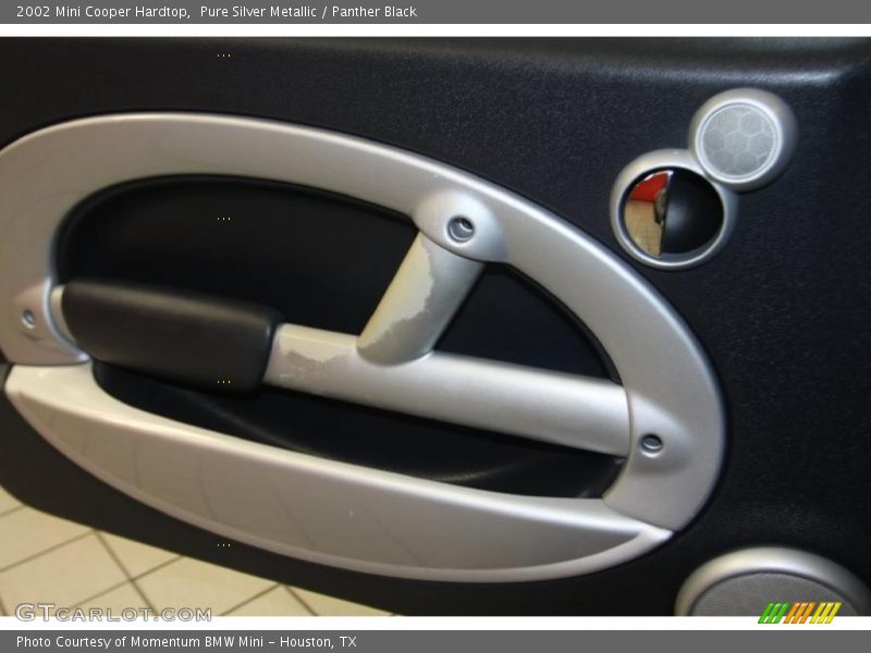 Pure Silver Metallic / Panther Black 2002 Mini Cooper Hardtop