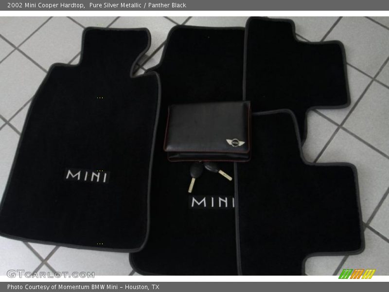 Pure Silver Metallic / Panther Black 2002 Mini Cooper Hardtop