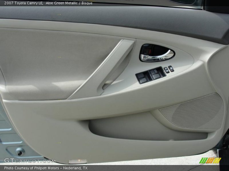 Aloe Green Metallic / Bisque 2007 Toyota Camry LE