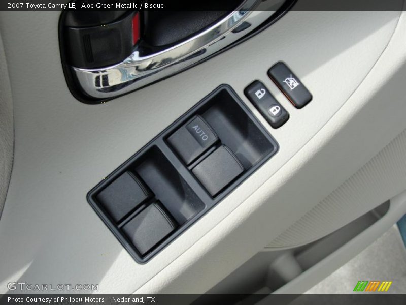 Aloe Green Metallic / Bisque 2007 Toyota Camry LE