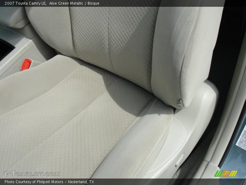 Aloe Green Metallic / Bisque 2007 Toyota Camry LE