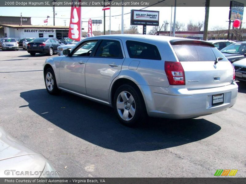 Bright Silver Metallic / Dark Slate Gray/Light Slate Gray 2008 Dodge Magnum SE