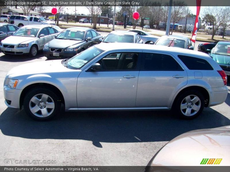 Bright Silver Metallic / Dark Slate Gray/Light Slate Gray 2008 Dodge Magnum SE