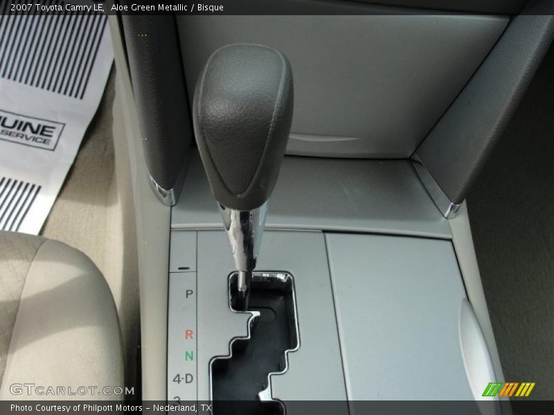 Aloe Green Metallic / Bisque 2007 Toyota Camry LE
