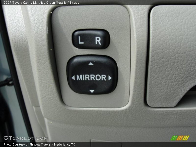 Aloe Green Metallic / Bisque 2007 Toyota Camry LE