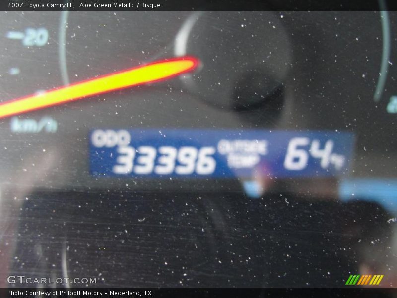 Aloe Green Metallic / Bisque 2007 Toyota Camry LE