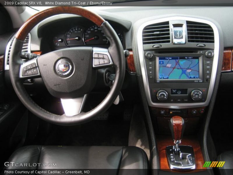 Dashboard of 2009 SRX V8