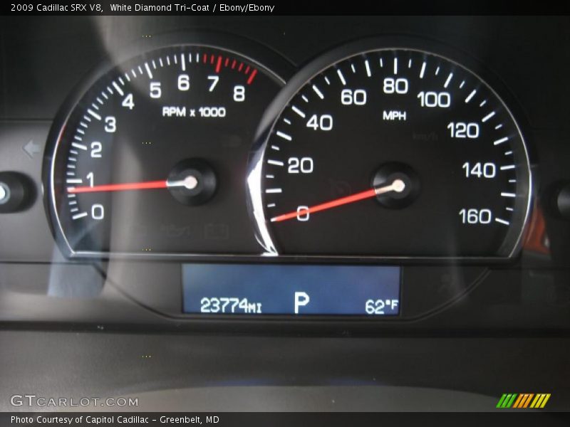  2009 SRX V8 V8 Gauges