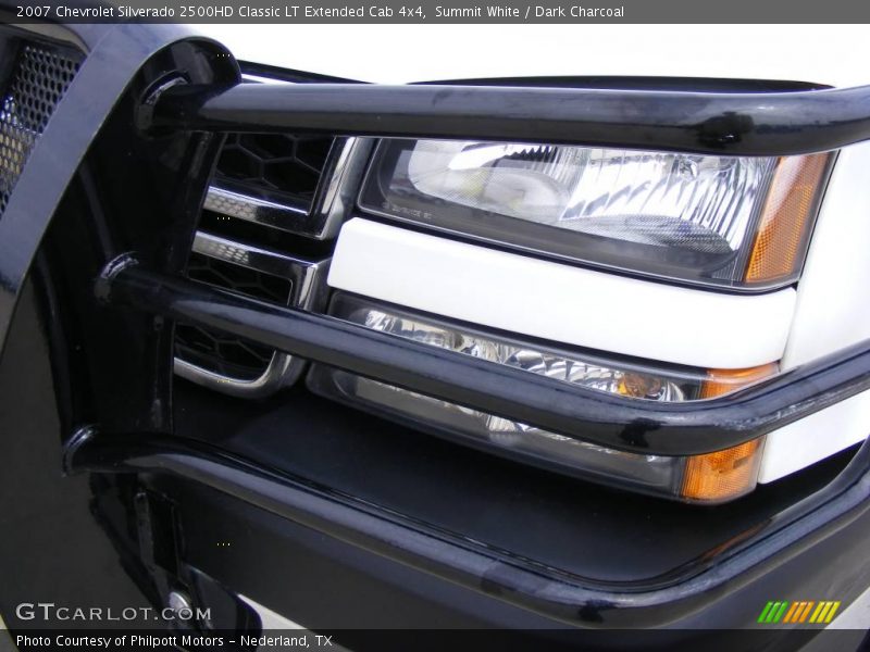 Summit White / Dark Charcoal 2007 Chevrolet Silverado 2500HD Classic LT Extended Cab 4x4
