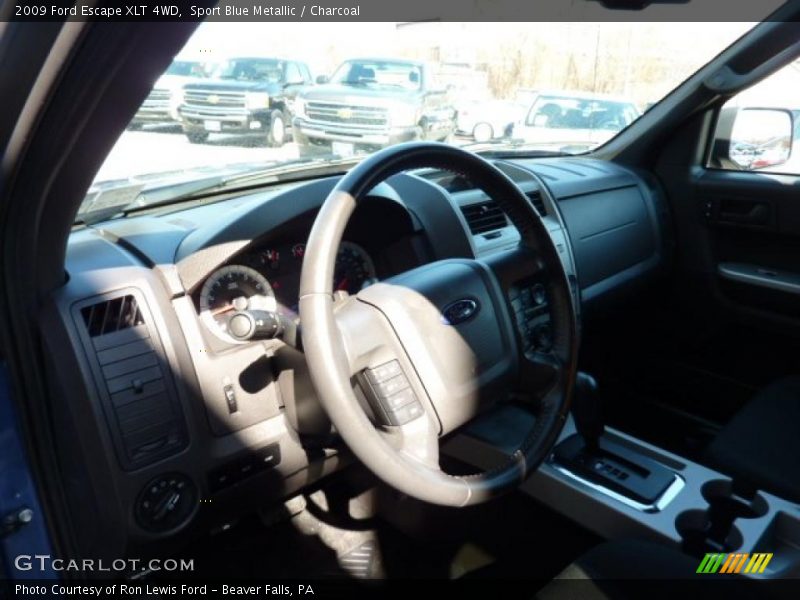 Sport Blue Metallic / Charcoal 2009 Ford Escape XLT 4WD