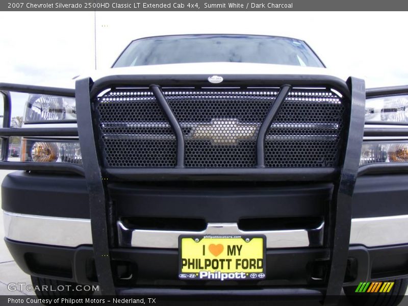 Summit White / Dark Charcoal 2007 Chevrolet Silverado 2500HD Classic LT Extended Cab 4x4