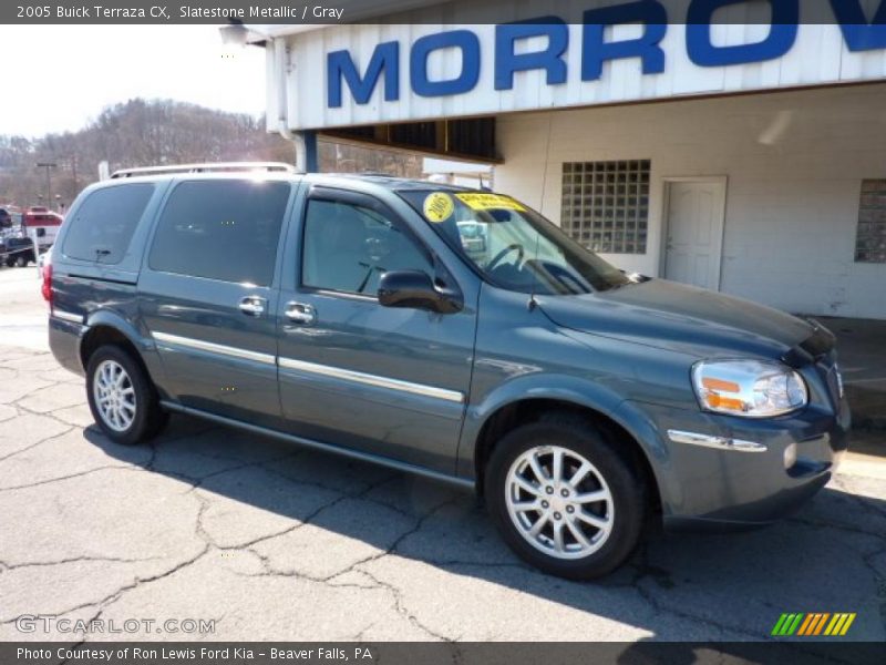 Slatestone Metallic / Gray 2005 Buick Terraza CX