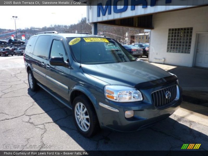 Slatestone Metallic / Gray 2005 Buick Terraza CX