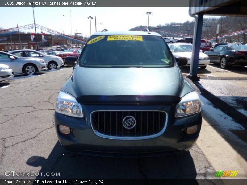 Slatestone Metallic / Gray 2005 Buick Terraza CX