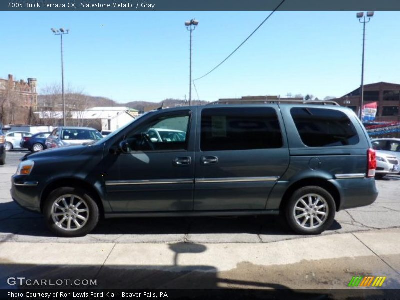 Slatestone Metallic / Gray 2005 Buick Terraza CX