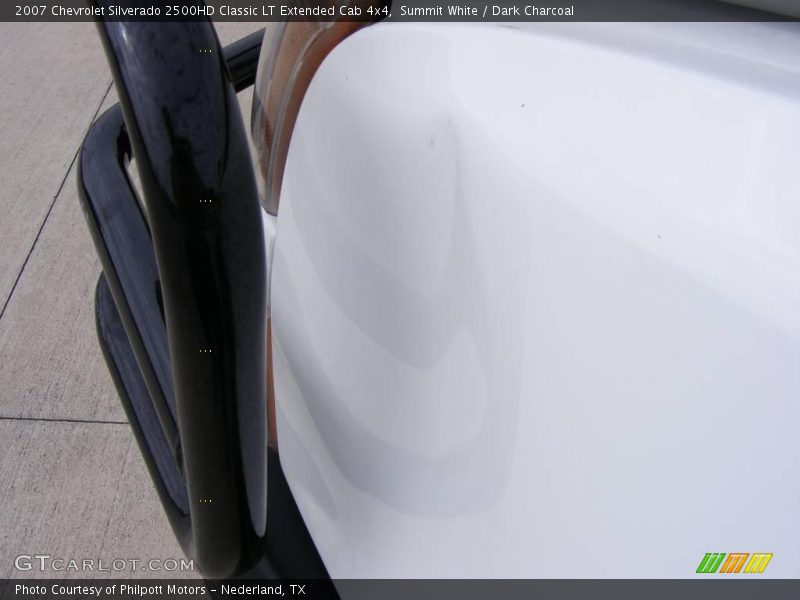 Summit White / Dark Charcoal 2007 Chevrolet Silverado 2500HD Classic LT Extended Cab 4x4