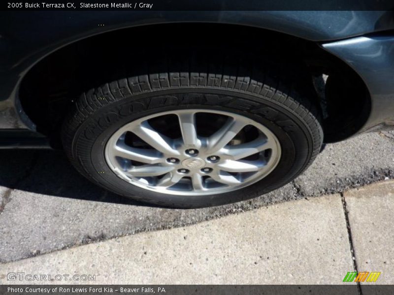 Slatestone Metallic / Gray 2005 Buick Terraza CX