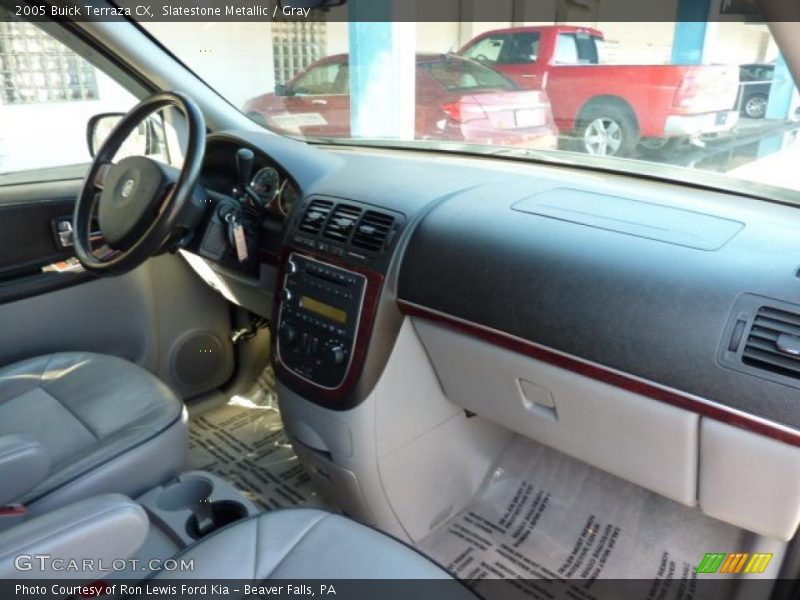 Slatestone Metallic / Gray 2005 Buick Terraza CX