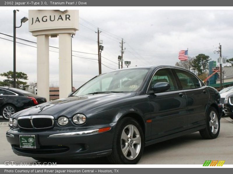 Titanium Pearl / Dove 2002 Jaguar X-Type 3.0