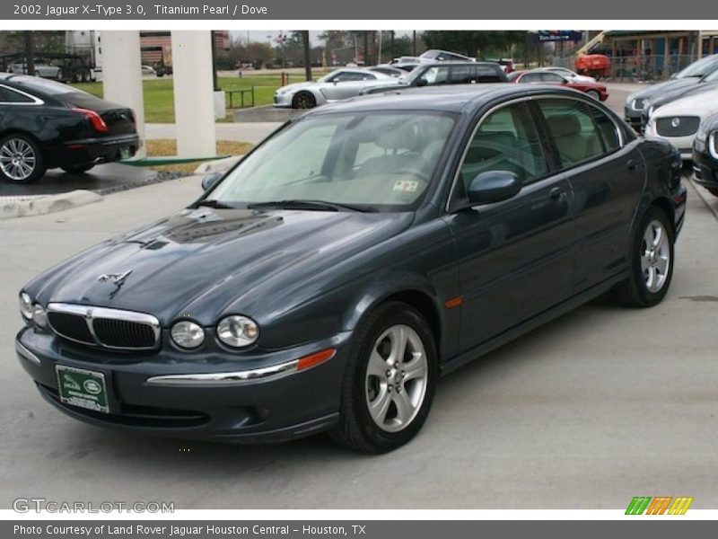 Titanium Pearl / Dove 2002 Jaguar X-Type 3.0