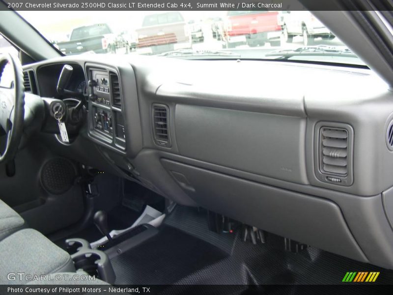 Summit White / Dark Charcoal 2007 Chevrolet Silverado 2500HD Classic LT Extended Cab 4x4