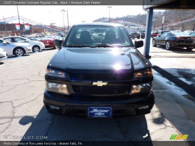 Black / Medium Dark Pewter 2005 Chevrolet Colorado Regular Cab