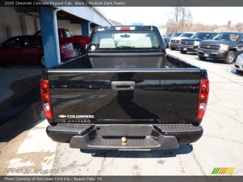 Black / Medium Dark Pewter 2005 Chevrolet Colorado Regular Cab