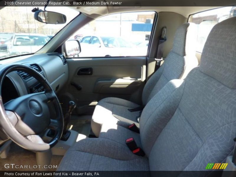 Black / Medium Dark Pewter 2005 Chevrolet Colorado Regular Cab