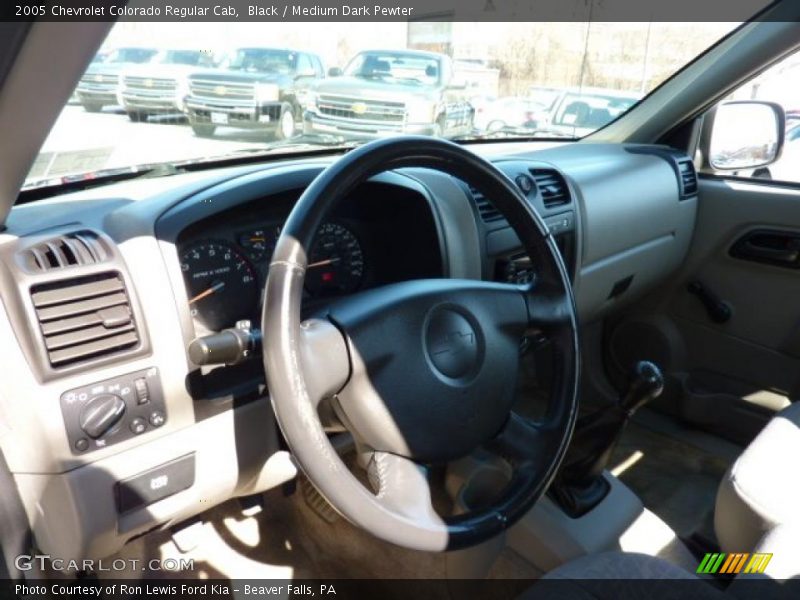 Black / Medium Dark Pewter 2005 Chevrolet Colorado Regular Cab